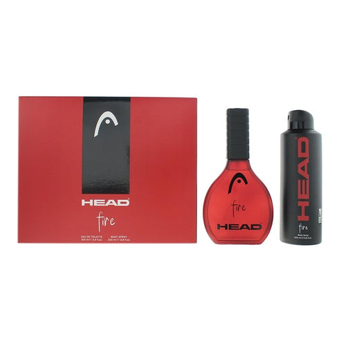 Head Fire Gift Set: EDT 100ml - Deodorant Spray 200ml