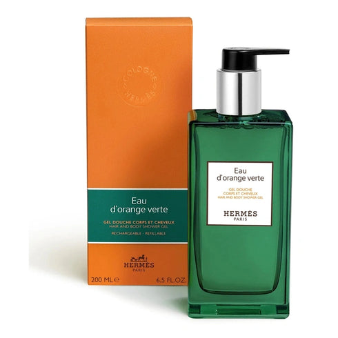 Hermès Eau d'Orange Verte Hair & Body Shower Gel 200ml