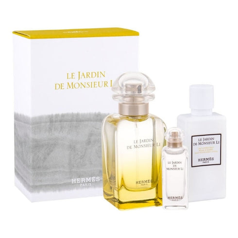 Hermès Le Jardin de Monsieur Li Gift Set 50ml EDT + 7.5ml EDT Mini + 40ml Body Lotion