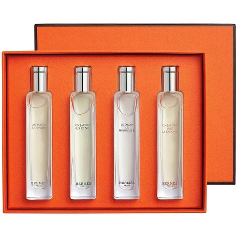 Hermès The Parfums-Jardin Collection Travel Gift Set 4 Pieces