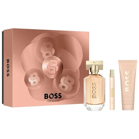 Hugo Boss Boss The Scent for Her Gift Set 100ml EDP + 75ml Body Lotion + 10ml EDP