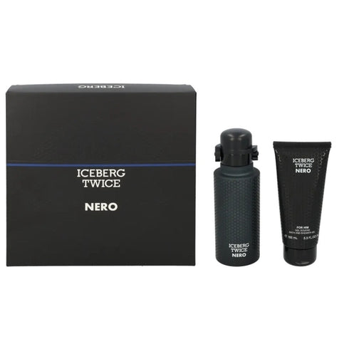 Iceberg Twice Nero Gift Set 125ml EDT + 100ml Shower Gel