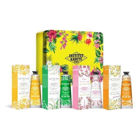 Institut Karité Paris Jungle in Paris Hand Cream Gift Set 4 Pieces