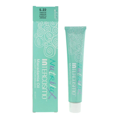 Intercosmo Nutrilux Macadamia Oil Hair Colour 60ml - 5.22 Bluebottle