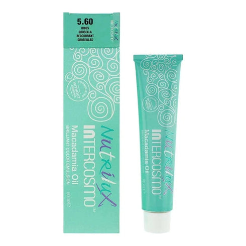 Intercosmo Nutrilux Macadamia Oil Hair Colour 60ml - 10.0 Orange Blossom Honey