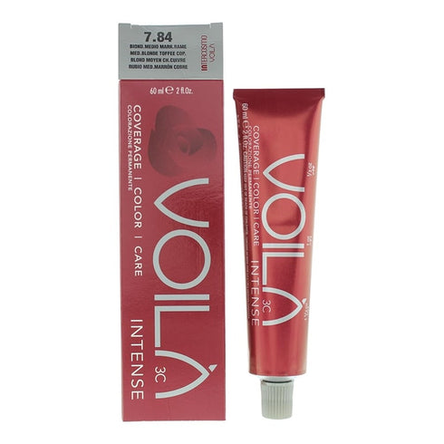 Intercosmo Voilà 3C Intense 60ml - 7.84 Medium Blonde Toffee Copper