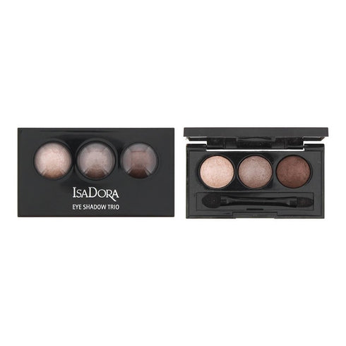 IsaDora Eye Shadow Trio 1.5g - 81 Cool Browns