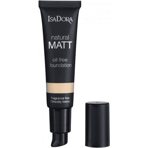 IsaDora Natural Matt Oil-Free Foundation 35ml - 25 Mocha