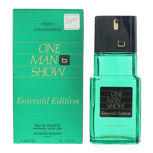 Jacques Bogart One Man Show Emerald Edition Eau de Toilette 100ml Spray