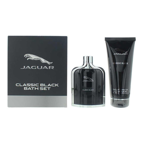 Jaguar Classic Black Gift Set 100ml EDT + 200ml Shower Gel