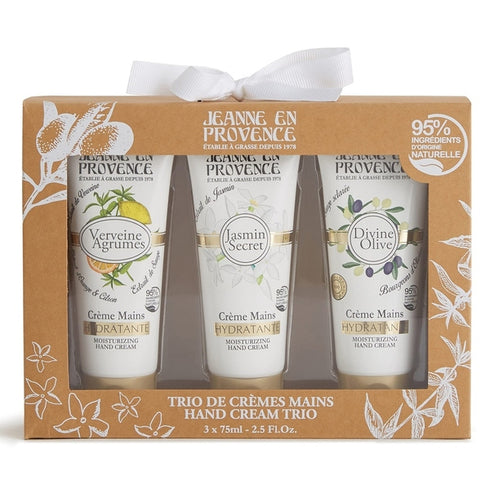 Jeanne En Provence Hand Cream Trio Gift Set 3 Pieces