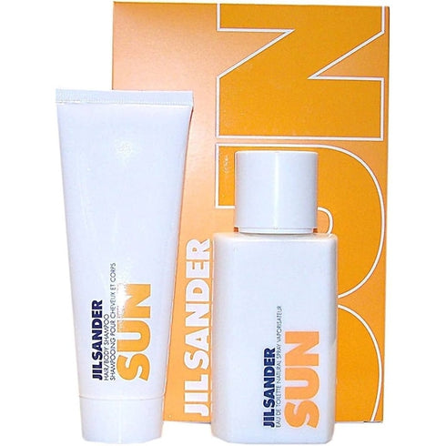Jil Sander Sun Gift Set 75ml EDT + 75ml Hair & Body Shampoo