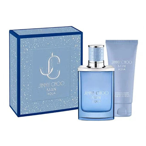 Jimmy Choo Man Aqua Gift Set 50ml EDT + 100ml Shower Gel