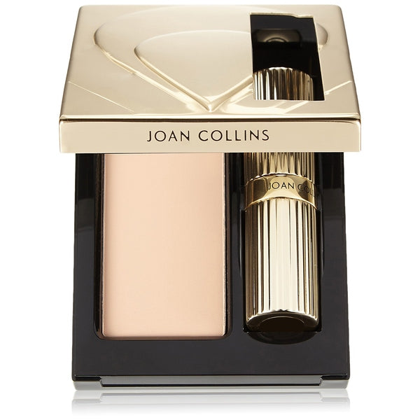 Joan Collins Timeless Beauty 6g Neutral Powder + 3.5g Lipstick Duo - H ...