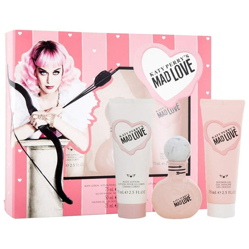 Katy Perry Mad Love Gift Set 50ml EDP + 75ml Body Lotion + 75ml Shower Gel