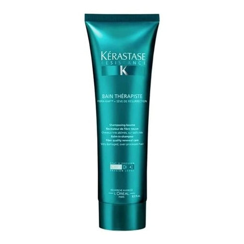 Kerastase Resistance Bain Therapiste Balm In Shampoo Fiber Quality Renewal Care 450ml - for Very Damaged Over Processed Hair