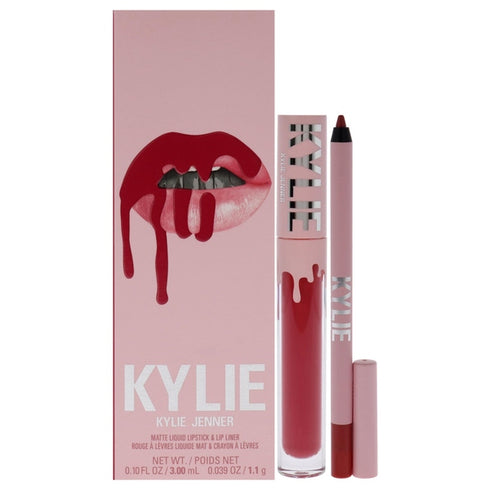 Kylie Cosmetics Matte Lip Kit 3ml Liquid Lipstick + 1.1g Lip Liner - Bad Lil Thing