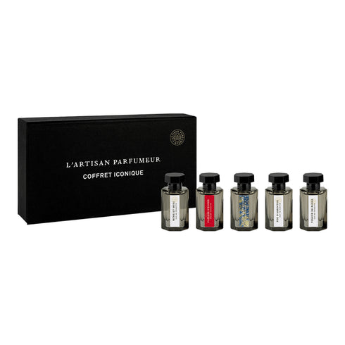 L'Artisan Parfumeur Giftset Minatures 5 x 5ml EDP - Fou D'absinthe + A Fle De Peche + Memoire De Roses + Pas D'Enfer/Un Air De Bretagne
