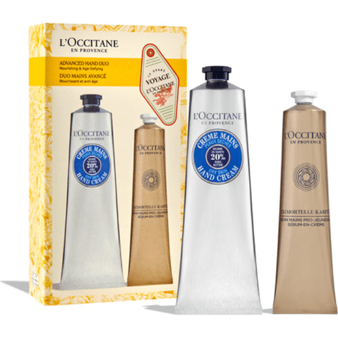 L'Occitane en Provence Hand Cream Gift Set 30ml Immortelle + 30ml Shea