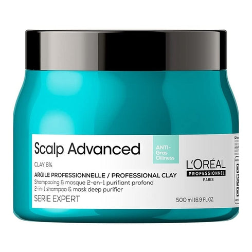 L'Oréal Scalp Advanced Anti-Oiliness 2-In-1 Deep Purifier Clay 500ml