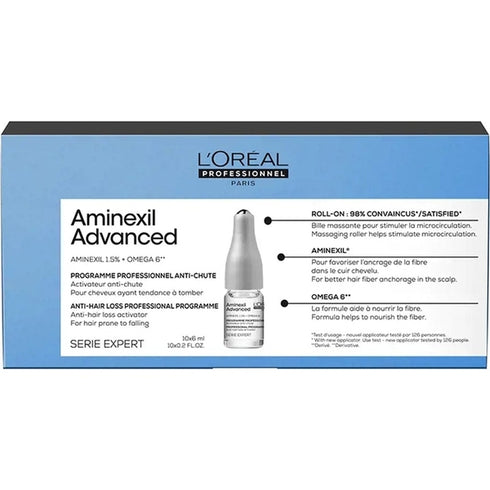 L'Oréal Serie Expert Aminexil Advanced Double Action Anti-Thinning Hair Gift Set 10 x 6ml