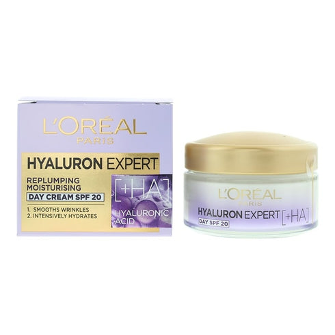 L'oreal Hyaluron Expert Replumping Moisturising Care Day Cream SPF20 50ml