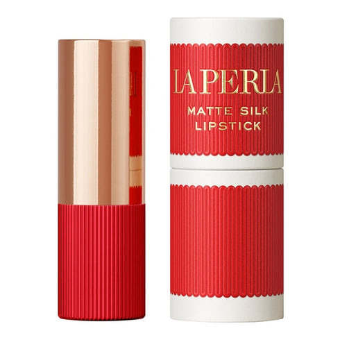 La Perla Matte Silk Auburn Red Lipstick - #111 - 3.5g