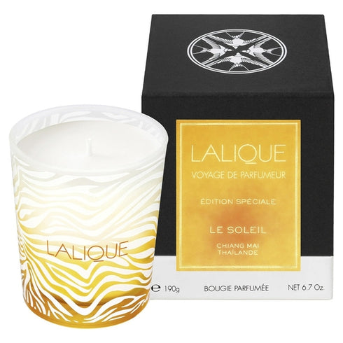 Lalique Candle 190g - Le Soleil Chiang Mai