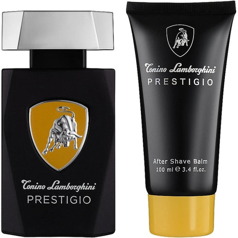 Lamborghini Prestigio Gift Set 75ml EDT + 100ml Aftershave Balm