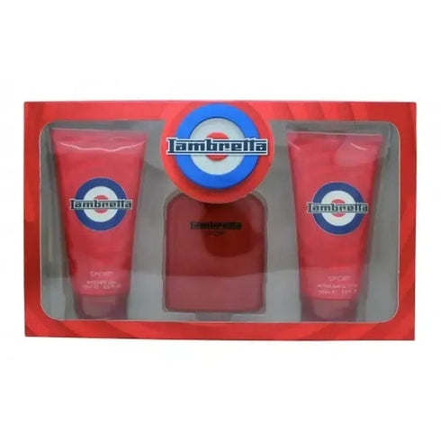 Lambretta Sport Gift Set 100ml EDP + 150ml Shower Gel + 150ml Aftershave Lotion