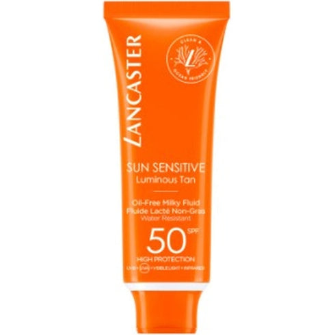 Lancaster Sun Sensitive Luminous Tan Oil Free Milky Fluid SPF50 50ml