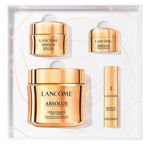 Lancôme Absolue Gift Set 60ml Absolue Soft Cream + 15ml Absolue Rich Cream + 5ml Absolue Revitalising Eye Cream + 5ml The Serum