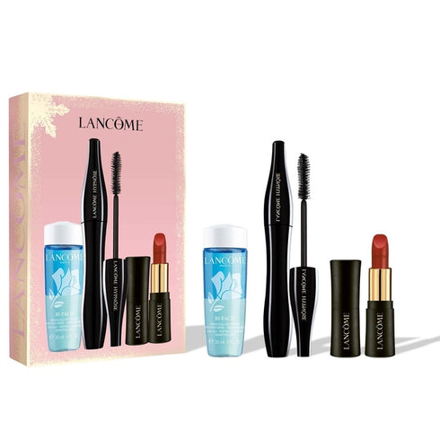 Lancôme Hypnose Makeup set : Mascara 6.2 ml + Biphasic Makeup Remover 30 ml + Lipstick
