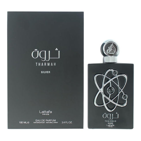 Lattafa Perfumes Tharwah Silver Eau de Parfum 100ml Spray