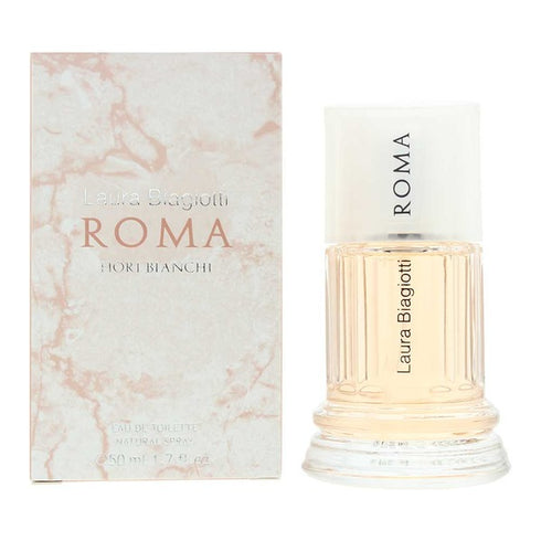 Laura Biagiotti Roma Fiori Bianchi Eau de Toilette 50ml Spray