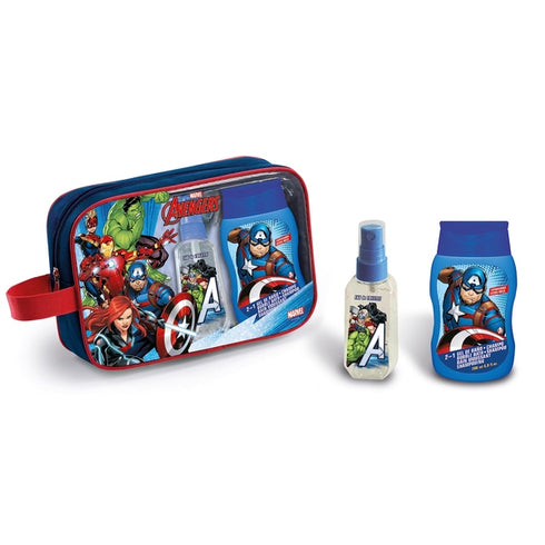 Lorenay Avengers Gift Set 90ml EDT + 200ml Bubble Bath + Toiletry Bag