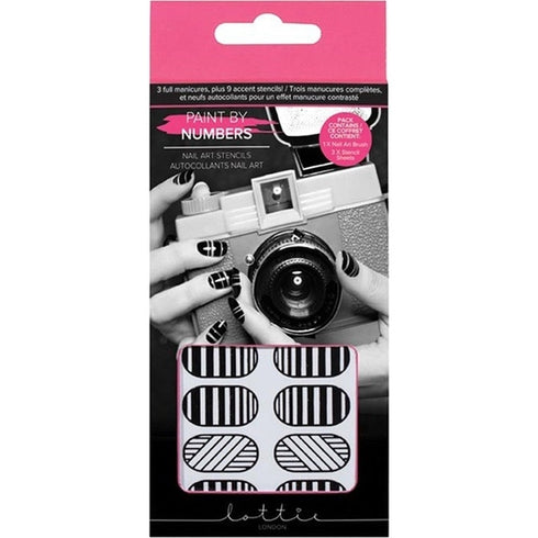 Lottie Paint by Numbers Manicure Nail Art Stickers