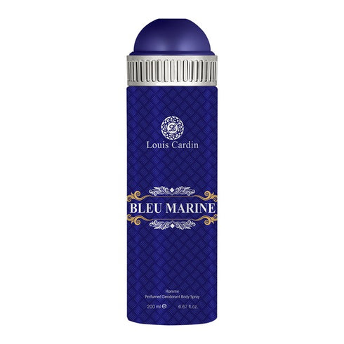 Louis Cardin Bleu Marine Homme Perfumed Deodorant Body Spray 200ml