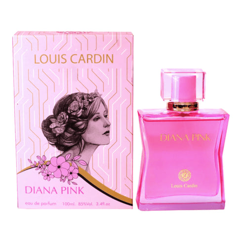 Louis Cardin Diana Pink Eau de Parfum 100ml Spray