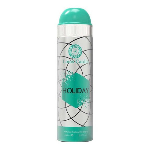 Louis Cardin Holiday Perfumed Deodorant Body Spray 200ml