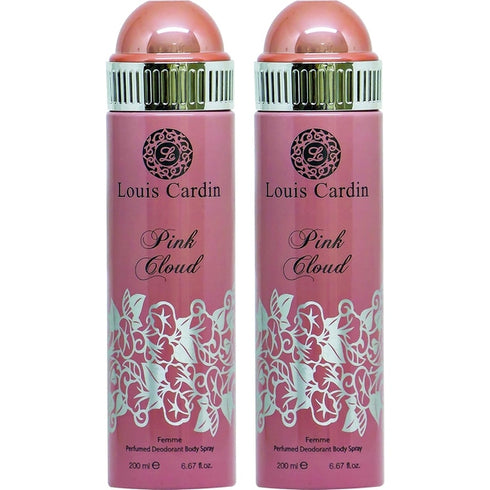 Louis Cardin Pink Cloud Perfumed Deodorant Body Spray 200ml