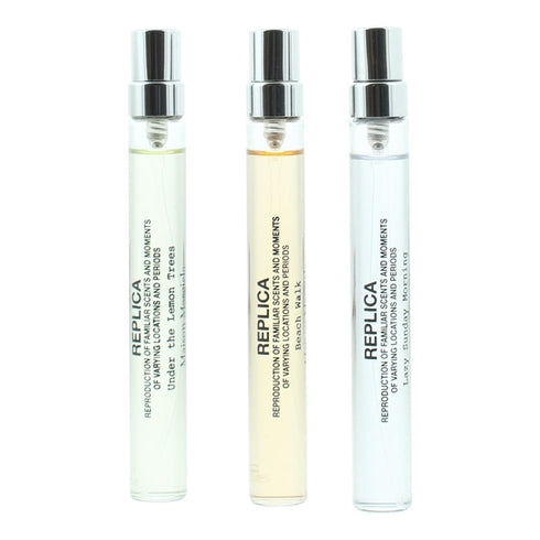 Maison Margiela Replica Discovery Gift Set 10ml Beach Walk EDT + 10ml Lazy Sunday Morning EDT + 10ml Under the Lemon Tree EDT