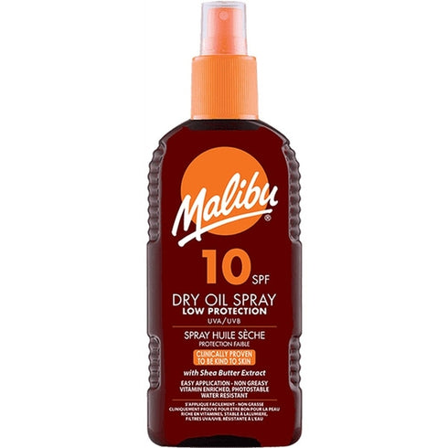 Malibu Sun Dry Oil Spray 200ml SPF10