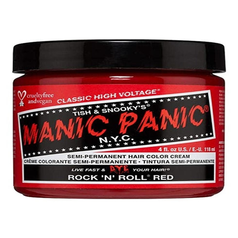 Manic Panic High Voltage Classic Semi-Permanent Hair Colour 118ml - Rock 'N' Roll Red