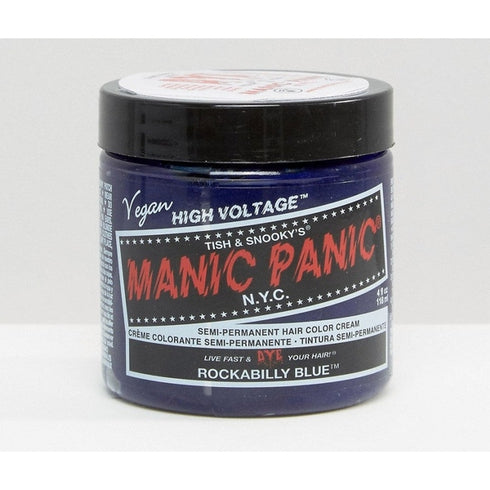 Manic Panic High Voltage Classic Semi-Permanent Hair Colour 118ml - Rockabilly Blue