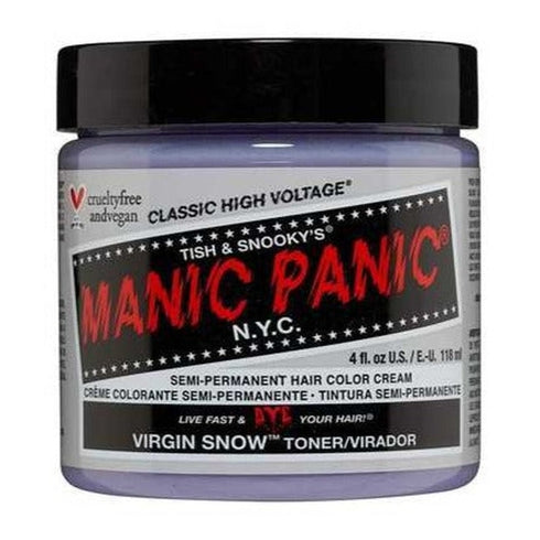 Manic Panic High Voltage Classic Semi-Permanent Hair Colour 118ml - Virgin Snow