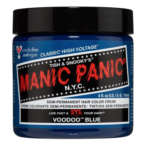 Manic Panic High Voltage Classic Semi-Permanent Hair Colour 118ml - Voodoo Blue