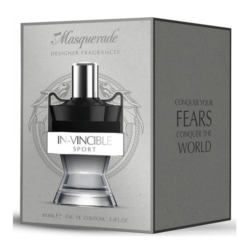 Masquerade In-Vincible Sport Eau de Cologne 100ml Spray