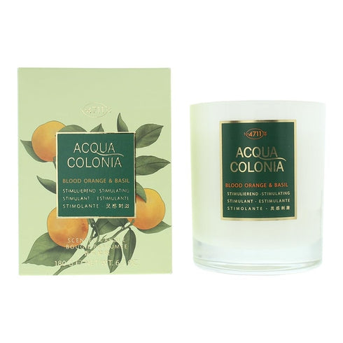 Mäurer & Wirtz 4711 Acqua Colonia Blood Orange & Basil Candle 180g