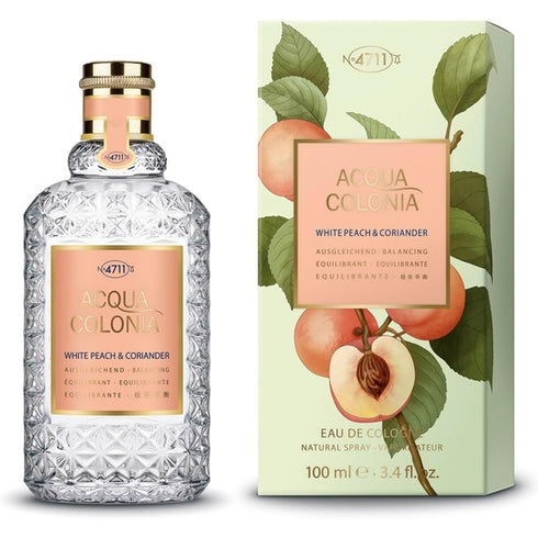 Mäurer & Wirtz 4711 Acqua Colonia White Peach & Coriander Eau de Cologne 100ml Spray